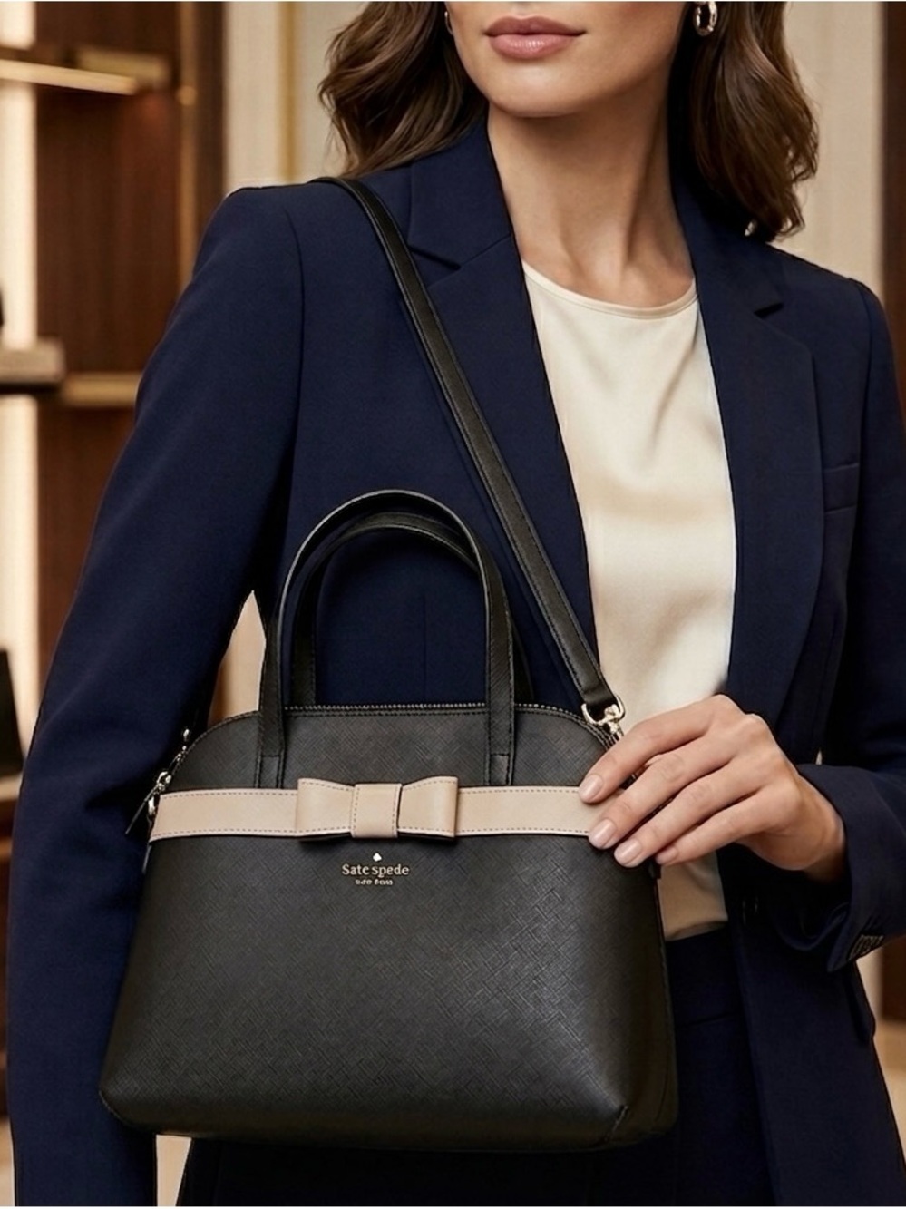 Kate Spade ♠️ Julita Kirk Park Saffiano Satchel. NWT